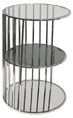 Imagen del producto de Kaheku Beistelltisch Parana silber 33 Ø 50h 884016997