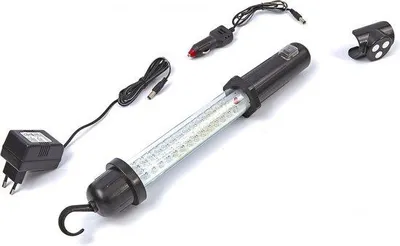 Imagen del producto de Lámpara LED con 60 LEDs, funciona con batería