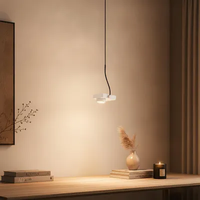 Productafbeelding van Hanglamp Kedros wit, AI-gegenereerde afbeelding