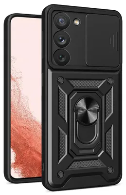 Produktbild von Techsuit Camshield Back Cover Hülle für Samsung Galaxy S23 Plus - Schwarz