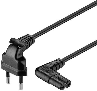Image de Hapena 4414220302, 3 m, fiche secteur de type C, raccord C7, H03VVH2-F, 250 V