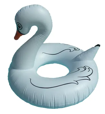 Produktbild von XL großer aufblasbarer Schwimmreifen / Schwimmring "Schwan"-Style Pool toy 125cm