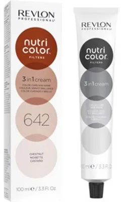 Produktbild von Revlon Nutri Color Filters Mascarilla De Color Instantánea 642 Chestnut 100ml