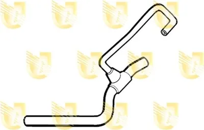 Produktbild von UNIGOM Kühlerschlauch Wasserschlauch für FIAT Panda Schrägheck (141) S2444