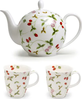 Produktbild von TeaLogic 3 teil. Teeservice Mirella  1 Teekanne 1,5 L und 2 Becher