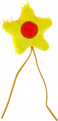 Produktbild von FURRY Katzenspielzeug haarige FLOWER Quasten