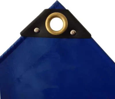 Produktbild von PVC Plane 650g/m², Abdeckplane, Plane 8x10 (80m²), blau, wasserdicht, reißfest