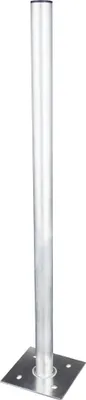 Produktbild von PremiumX Standfuß 100cm Ø 50mm Aluminium SAT Antennenmast Mastfuß