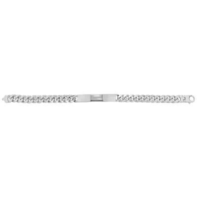 Produktbild von Edles 925 Sterling Silber Herren - Identifikationsarmband - 22cm*8mm, 40 Gramm; TRS25025