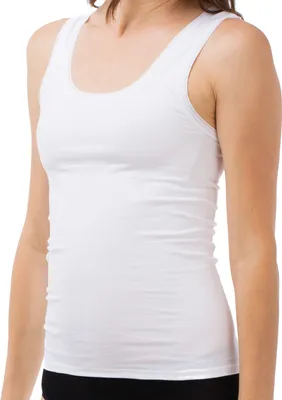 Produktbild von Achseltop im 3er Pack aus Baumwolle von Schöller 51220-580-3er (Größe: 48 / Farbe: weiß)