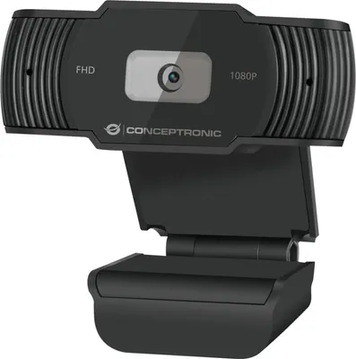 Immagine prodotto di Conceptronic AMDIS 1080P FHD webcam 1920 x 1080 Pixel USB 2.0 Nero