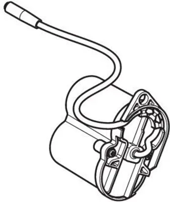Produktbild von Geberit 242870001 Batteriefach zu WC-Steuerung
