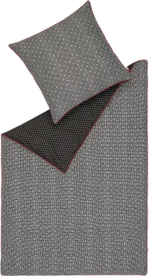 Produktbild von ESPRIT Ganzjahresbettwäsche HERITAGE Schwarz 155 x 220 cm