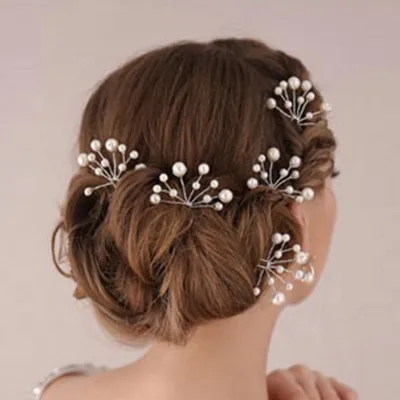 Immagine prodotto di Jumada's – Forcine per capelli per matrimoni o cerimonie – Metti in risalto la tua acconciatura con queste forcine – 2 pezzi per
