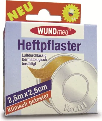 Produktbild von Wundmed Heftpflaster, 2,5cm x 2,5m