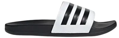 Produktbild von Adidas Adilette Comfort Badelatschen Badeschlappen Sandale Slide weiss/schwarz GZ5893, Schuhgröße:42 EU
