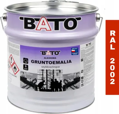 Produktbild von Alkyd-Grundierung, Schnelltrocknend, Orange Ral 2002 A, 10 L