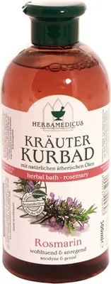 Immagine prodotto di Bagno termale alle erbe di rosmarino Herbamedicus 500 ml