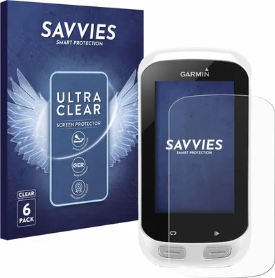 Produktbild von 6x Für Garmin Edge Explore 1000 Schutzfolie Savvies Displayschutz Display Schutz Folie Klar Transparent