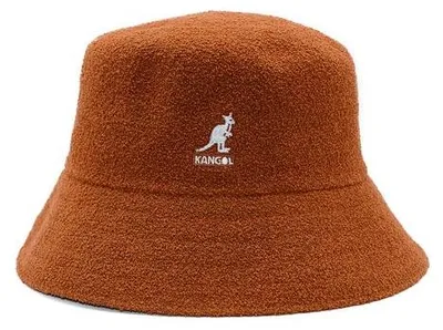 Zdjęcie produktu dla Czapka Kangol - model Bermuda Bucket - kolor mahoń