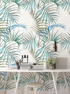 Produktbild von Coloray Fototapete 208x146 cm Vlies-Fototapete - Zarte Blätterblätter