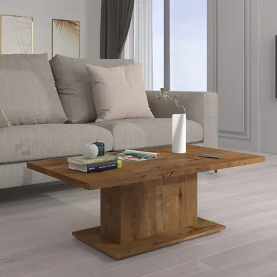 Produktbild von Couchtisch Kaffeetisch Sofatisch DENVO lefkas eiche 110 x 43 x 60cm
