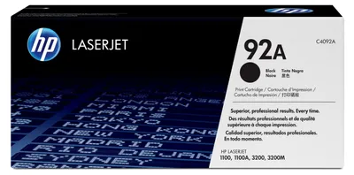 Produktbild von HP # 92A C4092A black
