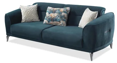Produktbild von Sitzgarnitur Sofa-Set Wohnzimmergarnitur Polstergarnitur Couch Wohnlandschaft