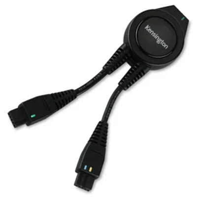 Produktbild von Kensington Dual Charging Cable, Schwarz