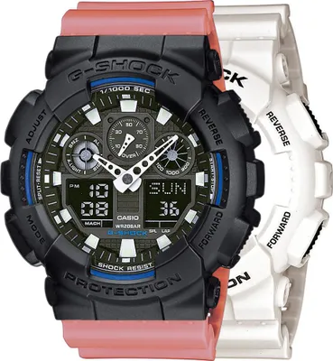 Image de Zegarek Casio G-Shock SET GA-100B-7AER + BEZEL 10358741 + PASEK 10498150 20BAR