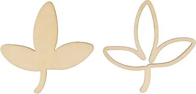 Immagine prodotto di Decorazione in legno 18 fogli