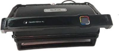 Produktbild von Tefal OptiGrill Elite XL GC760812, Schwarz, Edelstahl, Rechteckig, Tasten, 800 cm², 400 x 200 mm