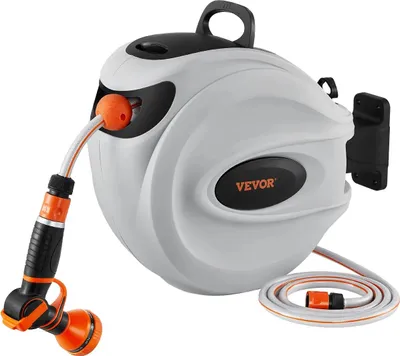 Obrázek produktu pro Hadicový naviják, automatické navíjení, otočný držák 180°, 20m, 1/2, 75ft
