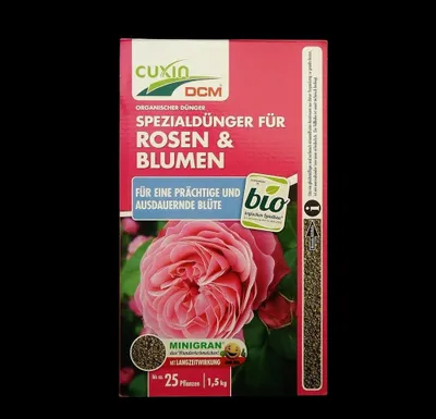 Produktbild von Cuxin DCM Spezialdünger für Rosen & Blumen 1,5 kg