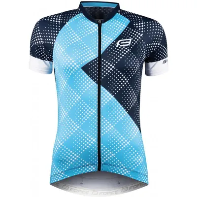 Produktbild von Jersey Kurzjacke FORCE VISION hellblau/schwarz %%% * Größe: L