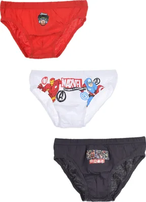 Produktbild von Avengers Hulk Thor Ironman Captain America Jungen Kinder Unterhosen Schlüpfer Slips 3er Pack, Größe:92-98
