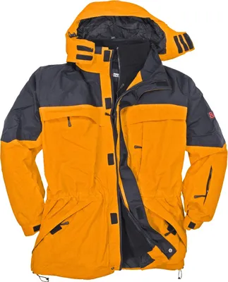Produktbild von Übergrößen 3 in 1 Jacke Davos Herrenjacke Winterjacke 7XL orange