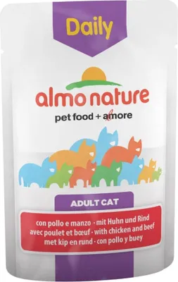 Produktbild von Almo Nature Daily Menu Huhn & Rind 70g
