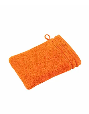 Produktbild von Vossen 114894 | Calypso Feeling Waschhandschuh / 22 x 16 cm - Farbe: Orange - Größe: 22 x 16 cm