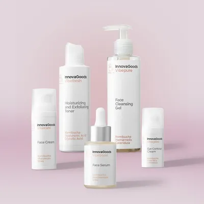 Imagen del producto de Kit de Rutina Facial Kombucha InnovaGoods