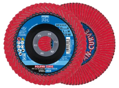 Produktbild von PFERD 67689056, 12,5 cm, 2,22 cm, 12200 RPM, 60 g, 10 Stück(e)