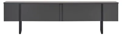 Produktbild von Skye Decor, Hochwertiger TV-Ständer, Anthrazit & Schwarz, 180 x 50 x 30 cm | 100% melaminbeschichtete Spanplatte, 18 mm dick | Modernes, industrielles Design für Ihr Zuhause.
