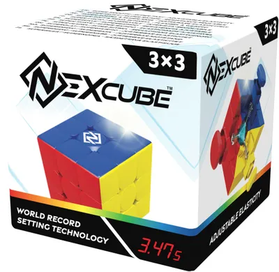Produktbild von Goliath Speedcube Zauberwürfel NEXcube 3x3 Classic - buntes Spielzeug