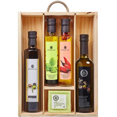 Immagine prodotto di Borsa gourmet grande (legno) - La Chinata