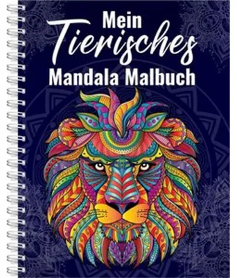 Produktbild von Mein Tierisches Mandala Malbúch