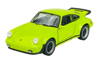 Produktbild von Welly Porsche 911 Turbo Grün 1:34-1:39 Die Cast Metall Modell Neu im Kasten 43683