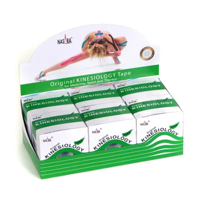 Produktbild von NASARA Kinesiologie-Tape | 5cm x 5m (6er Box)