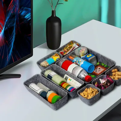 Produktbild von Vilten Organizer 16-teilig, Büro, Bad, Schrank, 2 Farben, 4 Größen