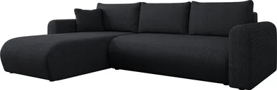 Produktbild von MIRJAN24 Ecksofa Eliwo Cord, Polsterecke, L-Form Sofa, Polstergarnitur, Eckcouch vom Hersteller (Farbe: Poso 135)