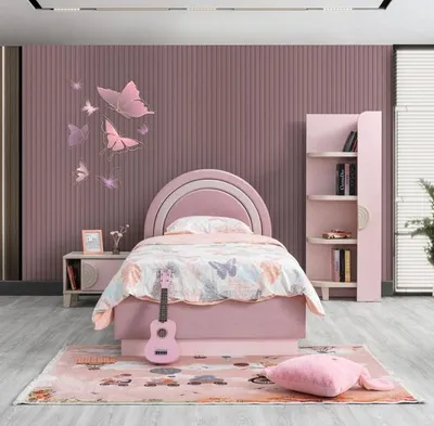 Obrázek produktu pro Kinderzimmer Set Kinderbett Nachttisch Buecherregal Luxus Möbel -Qualität